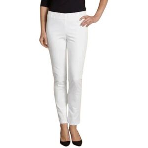 Soft Surroundings Pull-On White Denim Jeans Medium Tall